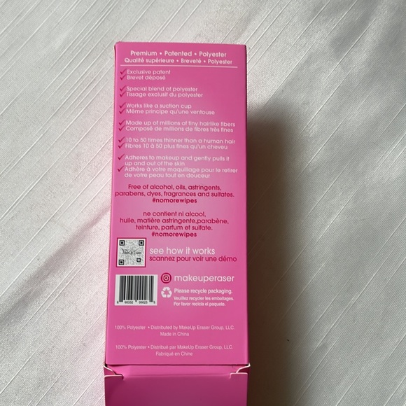 NWT & Box Original Makeup Eraser Just add water Pink - Picture 3 of 7